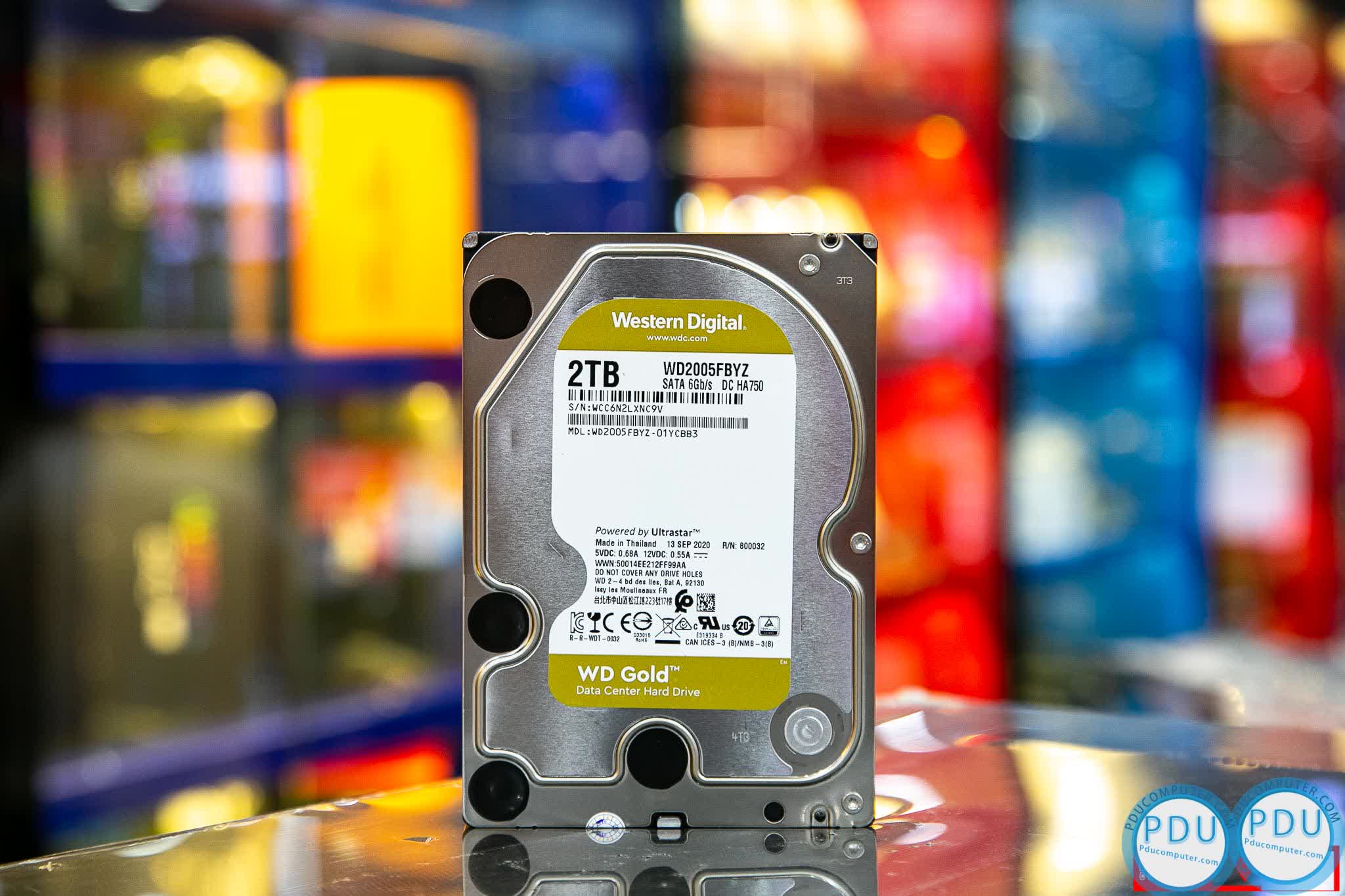 HDD WD Gold (2TB/3.5/SATA 3/128MB Cache/7200RPM) (WD2005FBYZ)