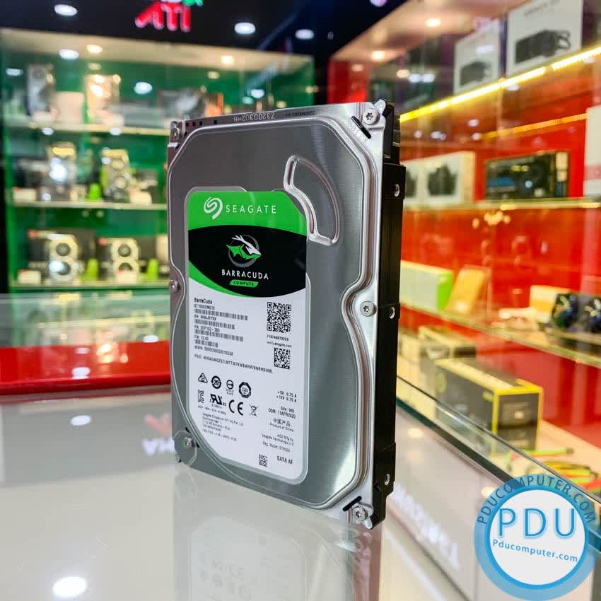 Ổ cứng HDD Seagate Barracuda 2TB 3.5 inch 7200RPM, SATA3 6GB/s, 256MB Cache - (ST2000DM008)