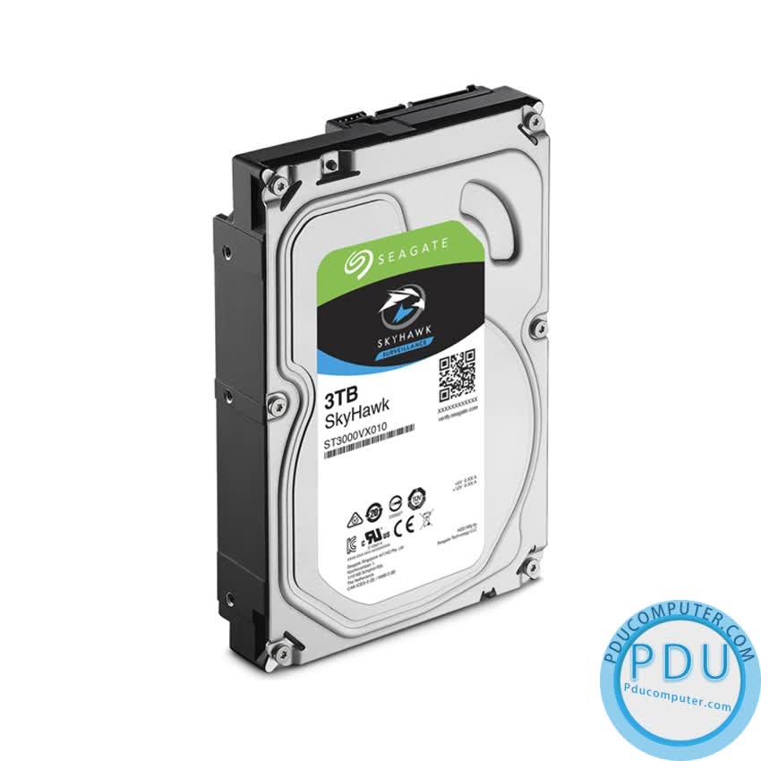 Ổ cứng HDD Seagate SkyHawk SURVEILLANCE 3TB 3.5 inch 5400RPM, SATA3 6GB/s, 64MB Cache