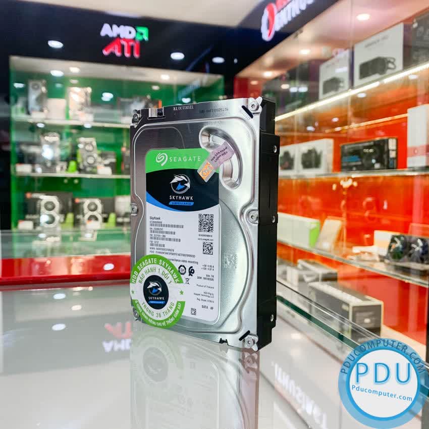 Ổ cứng HDD Seagate SkyHawk SURVEILLANCE 3TB 3.5 inch 5400RPM, SATA3 6GB/s, 64MB Cache