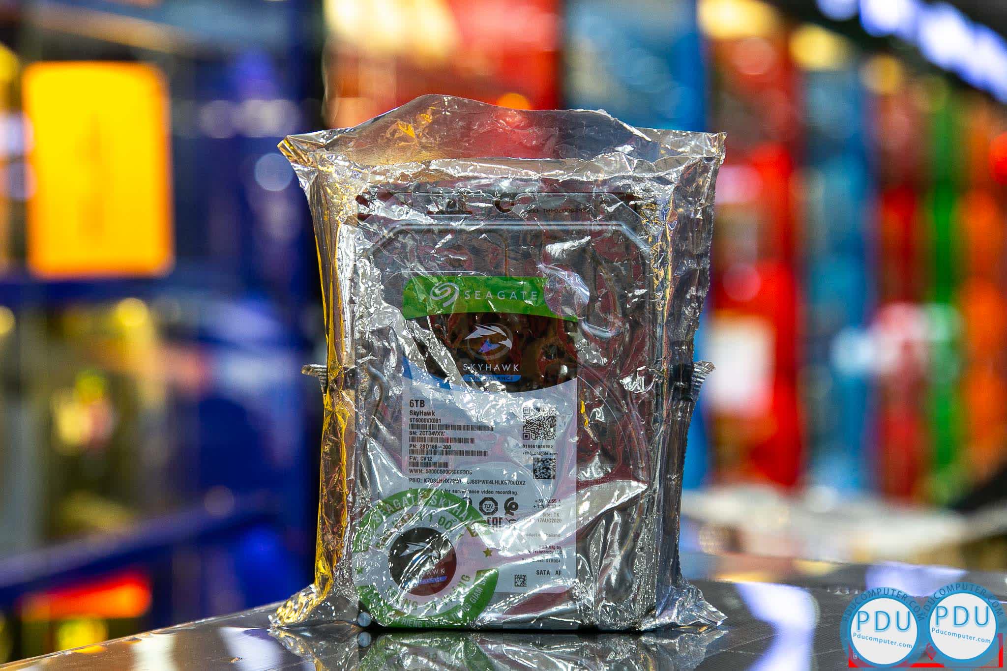 Ổ cứng HDD Seagate Skyhawk Surveillance 6TB 3.5 inch 5400RPM, SATA 6Gb/s, 256MB Cache (ST6000VX001 )