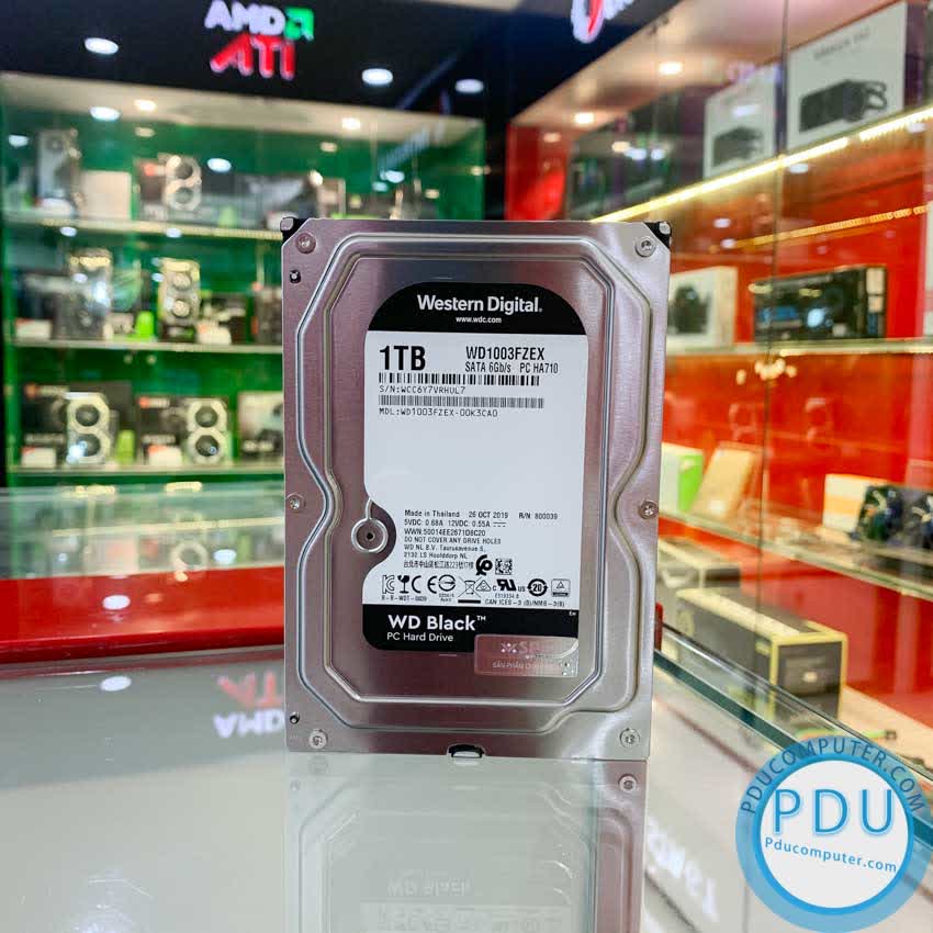 Ổ cứng HDD Western Caviar Black 1TB 3.5 inch 7200RPM, SATA3 6Gb/s, 64MB Cache