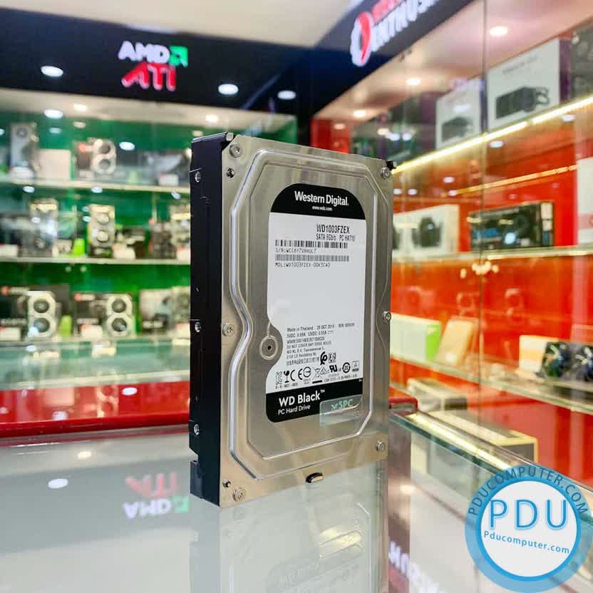 Ổ cứng HDD Western Caviar Black 3TB 3.5inch, 7200Rpm, SATA3 6Gb/s, 64MB Cache