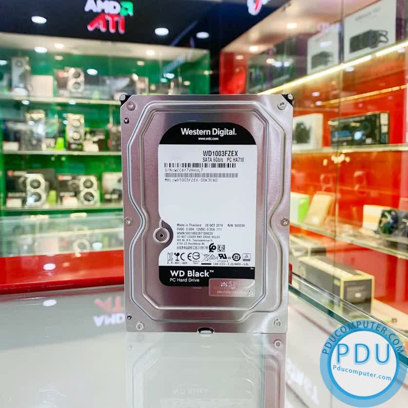 Ổ cứng HDD Western Caviar Black 4TB 3.5 inch 7200RPM, SATA3 6Gb/s, 256MB Cache