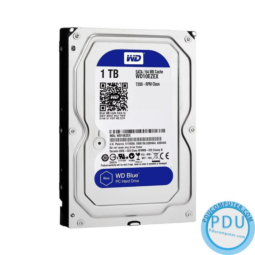 Ổ cứng HDD Western Caviar Blue 1TB 3.5 inch 7200RPM, SATA3 6Gb/s, 64MB Cache
