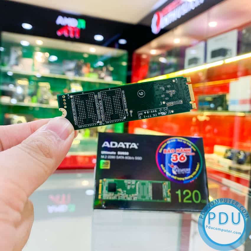 Ổ cứng SSD Adata SU650SN38 120G M.2 2280 (Đọc 550MB/s - Ghi 510MB/s) - (AU650NS38-120GT-C)