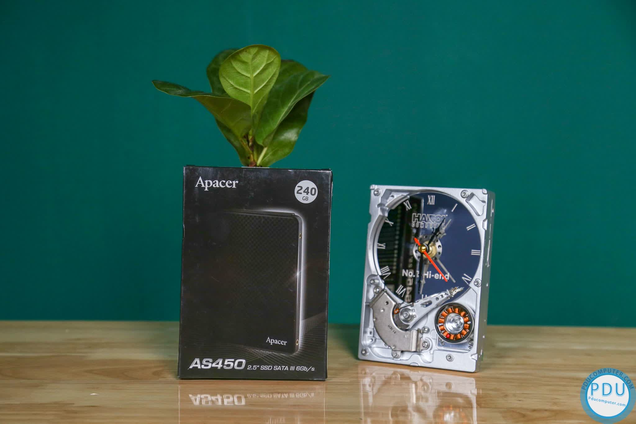 Ổ cứng SSD Apacer AS450 240GB SATA3 2.5 inch (Đọc 550Mb/s - Ghi 520Mb/s) - (AP240GAS450B-1)