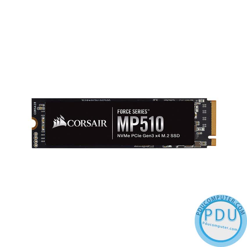 Ổ cứng SSD Corsair Force MP510 960GB M.2 2280 PCIe NVMe Gen 3x4 (Đọc 3480MB/s - Ghi 3000MB/s)