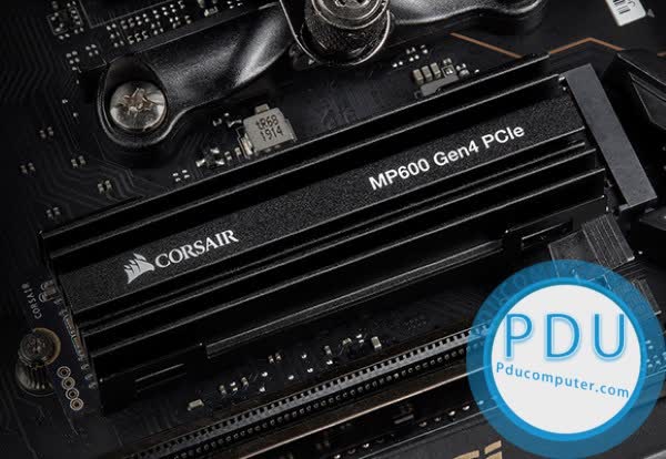 Ổ cứng SSD Corsair MP600 500GB M.2 2280 PCIe NVMe Gen 4x4 (Đoc 4950MB/s, Ghi 2500MB/s) - (CSSD-F500GBMP600)