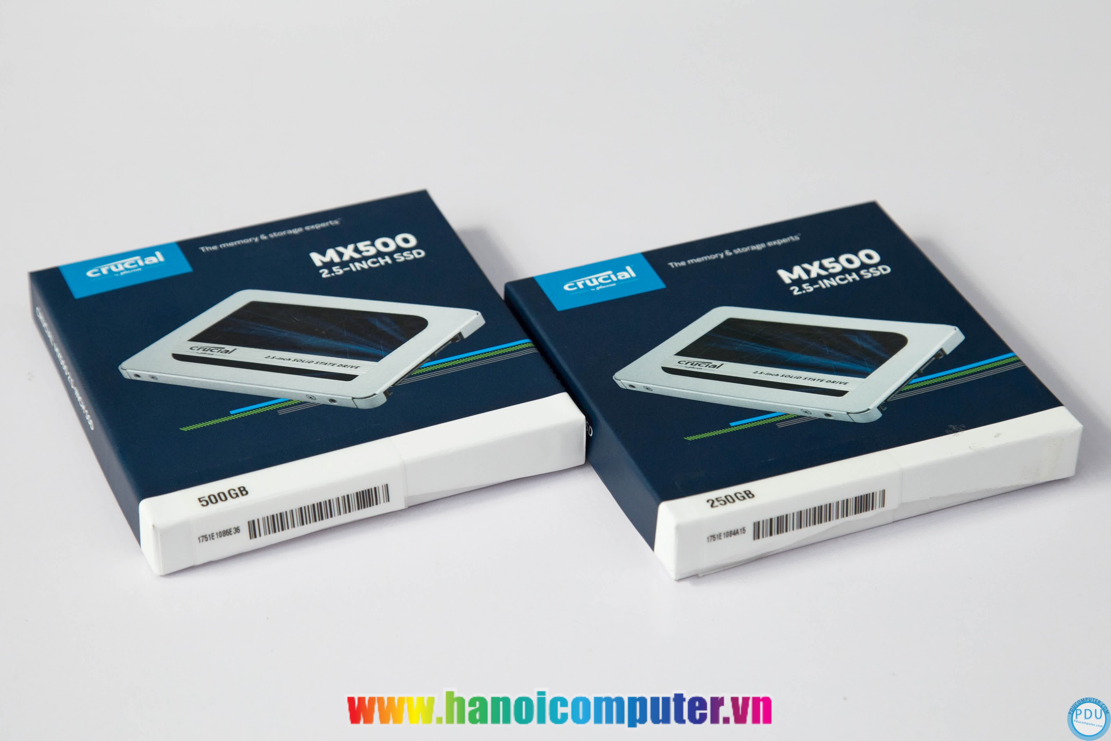 Ổ cứng SSD Crucial MX500 250GB 2.5 inch SATA3 (Đọc 560MB/s - Ghi 510MB/s) - (CT250MX500SSD1)