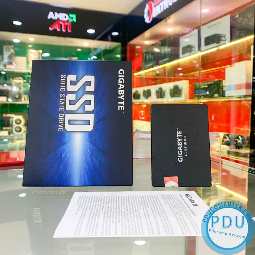 Ổ cứng SSD Gigabyte 240GB SATA 2,5 inch (Đoc 500MB/s, Ghi 420MB/s) - (GP-GSTFS31240GNTD)