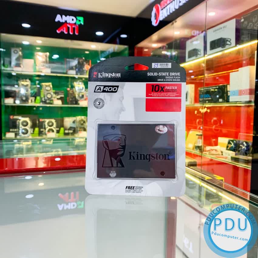 Ổ cứng SSD Kingston A400 240GB 2.5 inch SATA3 (Đọc 500MB/s - Ghi 450MB/s) - (SA400S37/240G)