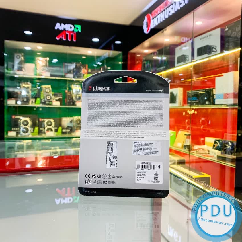 Ổ cứng SSD Kingston KC600 256GB 2.5 inch SATA3 (Đọc 550MB/s - Ghi 500MB/s) - (KC600/256GB)