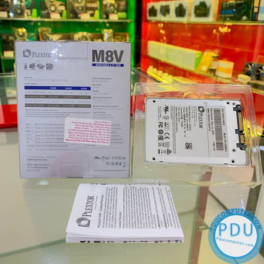 Ổ cứng SSD Plextor PX 128M8VC 128GB 2.5 inch SATA3 (Đọc 560MB/s - Ghi 400MB/s)