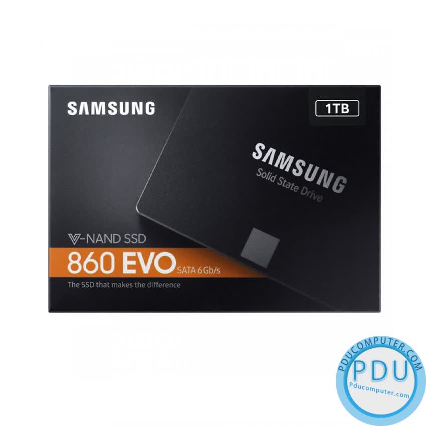 Ổ cứng SSD Samsung 860 EVO 1TB 2.5 inch SATA3 (Đọc 550MB/s - Ghi 520MB/s)