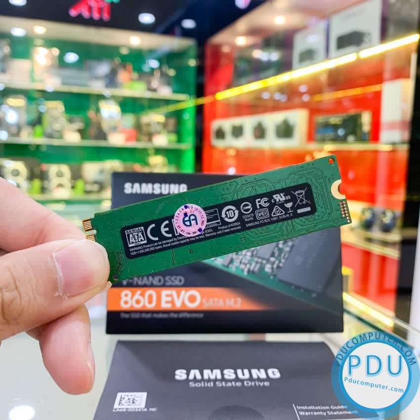 Ổ cứng SSD Samsung 860 EVO 250GB M.2 2280 (Đọc 540MB/s - Ghi 520MB/s)