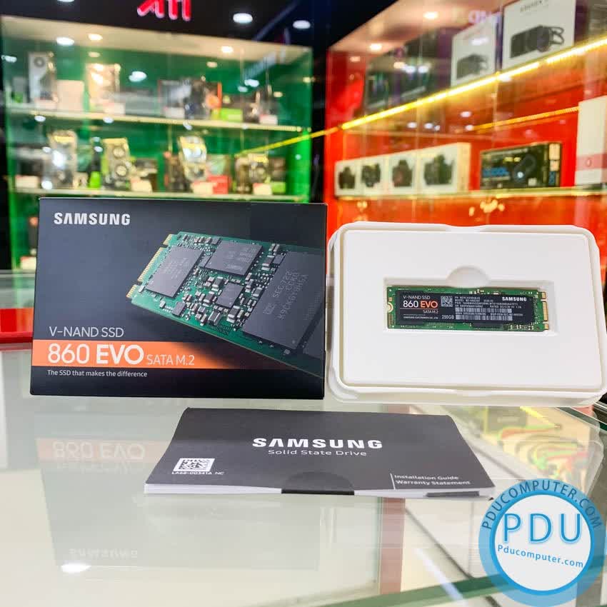 Ổ cứng SSD Samsung 860 EVO 500GB M.2 2280 (Đọc 540MB/s - Ghi 520MB/s)