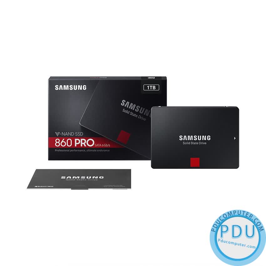 Ổ cứng SSD Samsung 860 PRO 1TB 2.5 inch SATA3 (Đọc 560MB/s - Ghi 530MB/s)