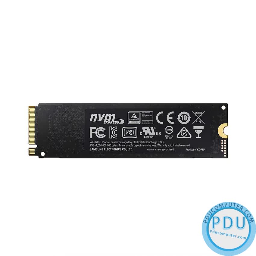 Ổ cứng SSD Samsung 970 EVO Plus 500GB M.2 PCIe NVMe 3x4 (Đọc 3500MB/s - Ghi 2300MB/s) - (MZ-V7S500BW)