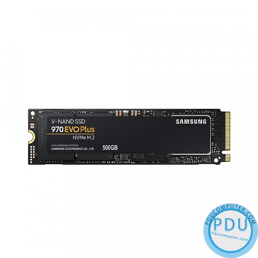 Ổ cứng SSD Samsung 970 EVO Plus 500GB M.2 PCIe NVMe 3x4 (Đọc 3500MB/s - Ghi 2300MB/s) - (MZ-V7S500BW)