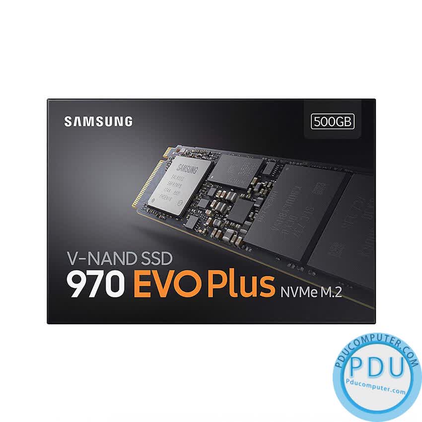 Ổ cứng SSD Samsung 970 EVO Plus 500GB M.2 PCIe NVMe 3x4 (Đọc 3500MB/s - Ghi 2300MB/s) - (MZ-V7S500BW)