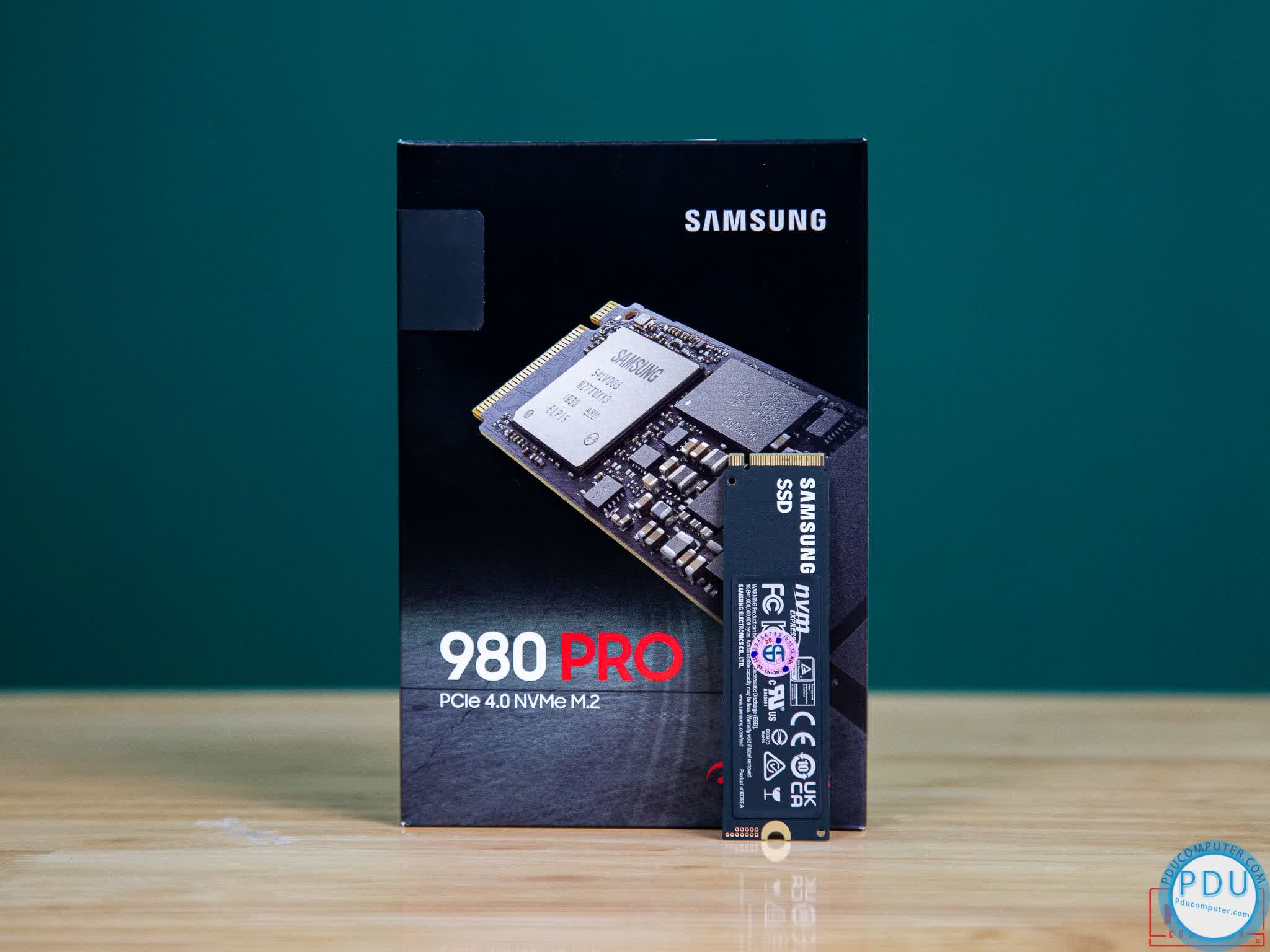 Ổ cứng SSD Samsung 980 PRO 2TB PCIe NVMe 4.0x4 (Đọc 7000MB/s - Ghi 5100MB/s) - (MZ-V8P2T0BW)