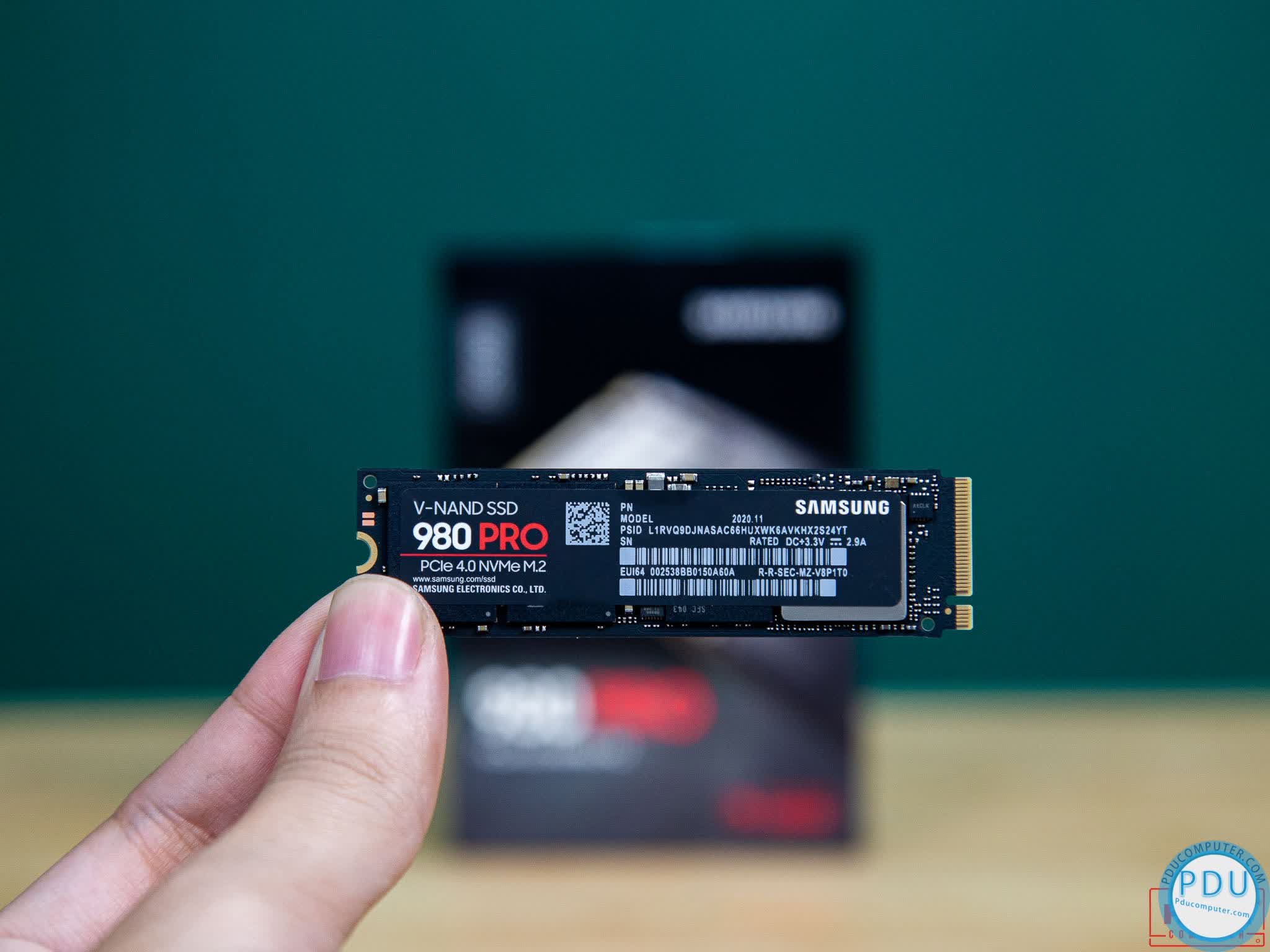 Ổ cứng SSD Samsung 980 PRO 2TB PCIe NVMe 4.0x4 (Đọc 7000MB/s - Ghi 5100MB/s) - (MZ-V8P2T0BW)