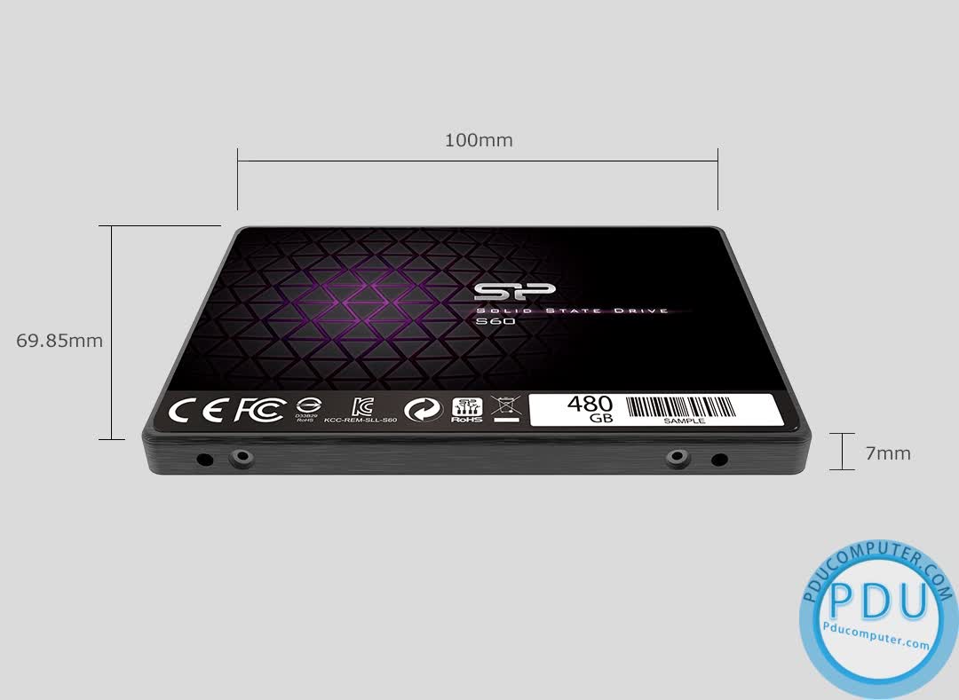 Ổ cứng SSD Silicon Power S60 240GB 2.5 inch SATA3 6Gb/s - SP240GBSS3S60S25