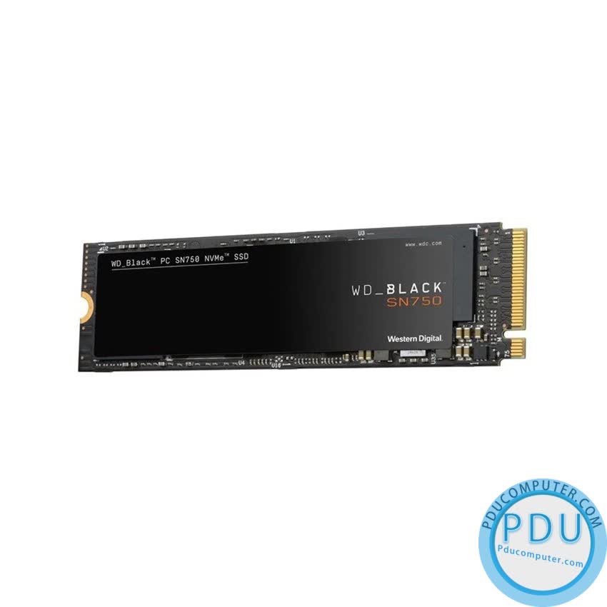 Ổ cứng SSD WD SN750 Black 250GB M.2 2280 PCIe NVMe 3x4 (Đọc 3100MB/s - Ghi 1600MB/s) - (WDS250G3X0C)