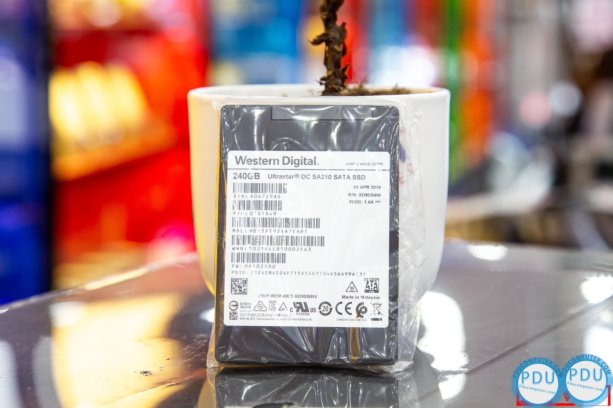 Ổ cứng SSD WD Ultrastar DC SA210 (240GB/2.5 inch/SATA/Đọc 510 MiB/s, Ghi 475 MiB/s) (0TS1649)