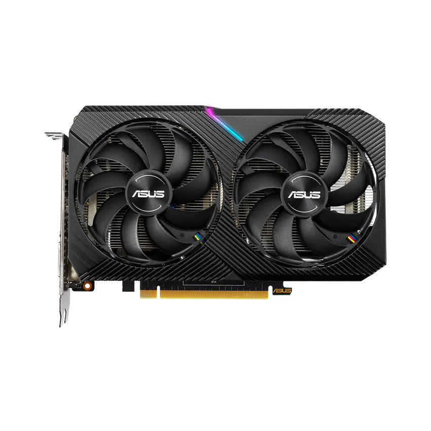 Card màn hình Asus DUAL GTX 1660 Super-O6G-MINI (6GB GDD6, 192-bit, DVI+HDMI, 1x8-pin)