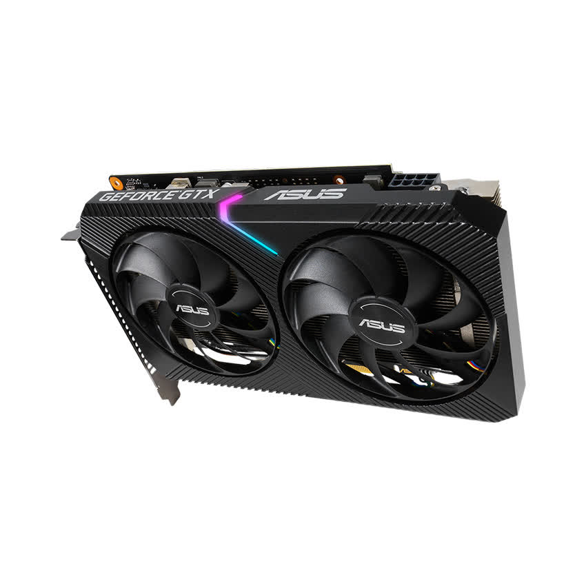 Card màn hình Asus DUAL GTX 1660 Super-O6G-MINI (6GB GDD6, 192-bit, DVI+HDMI, 1x8-pin)