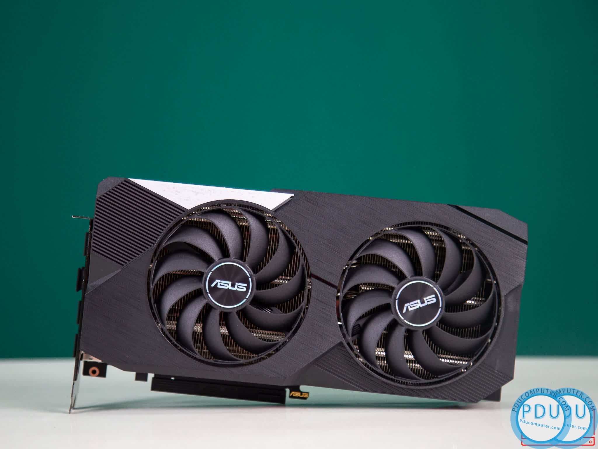 Card màn hình Asus DUAL RTX 3060 Ti-O8G