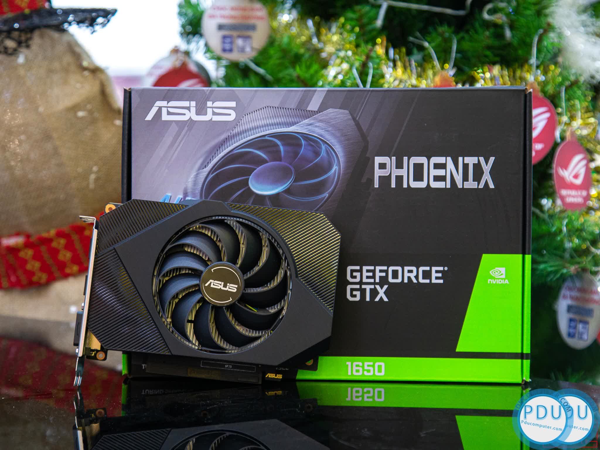 Card màn hình Asus PH-GTX 1650-4GD6-P (4GB GDDR6, 128-bit, DVI+HDMI+DP)
