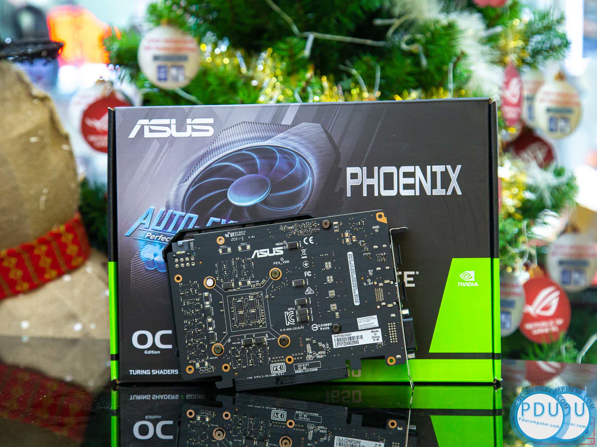 Card màn hình Asus PH-GTX 1650-4GD6-P (4GB GDDR6, 128-bit, DVI+HDMI+DP)