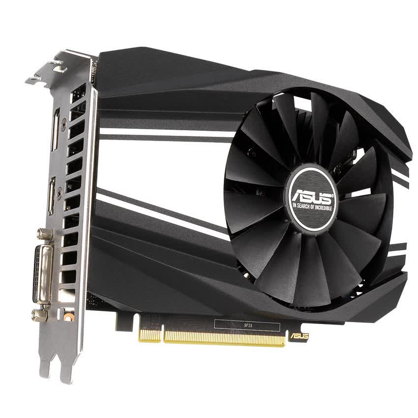 Card màn hình ASUS PH GTX 1660S Super-O6G GAMING (6GB GDDR6, 192-bit, DVI+HDMI+DP, 1x8-pin)