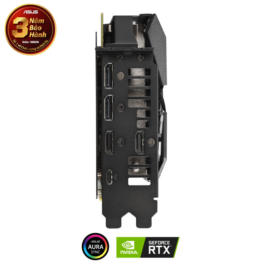 Card màn hình ASUS ROG STRIX RTX 2060 Super-O8G EVO GAMING (8GB GDDR6, 256-bit,HDMI+DP, 1x6-pin + 1x8-pin)