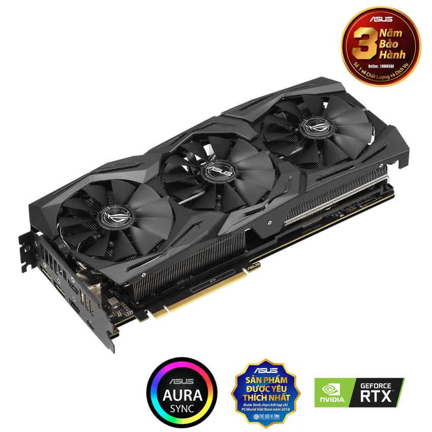 Card màn hình ASUS ROG STRIX RTX 2070-8G GAMING