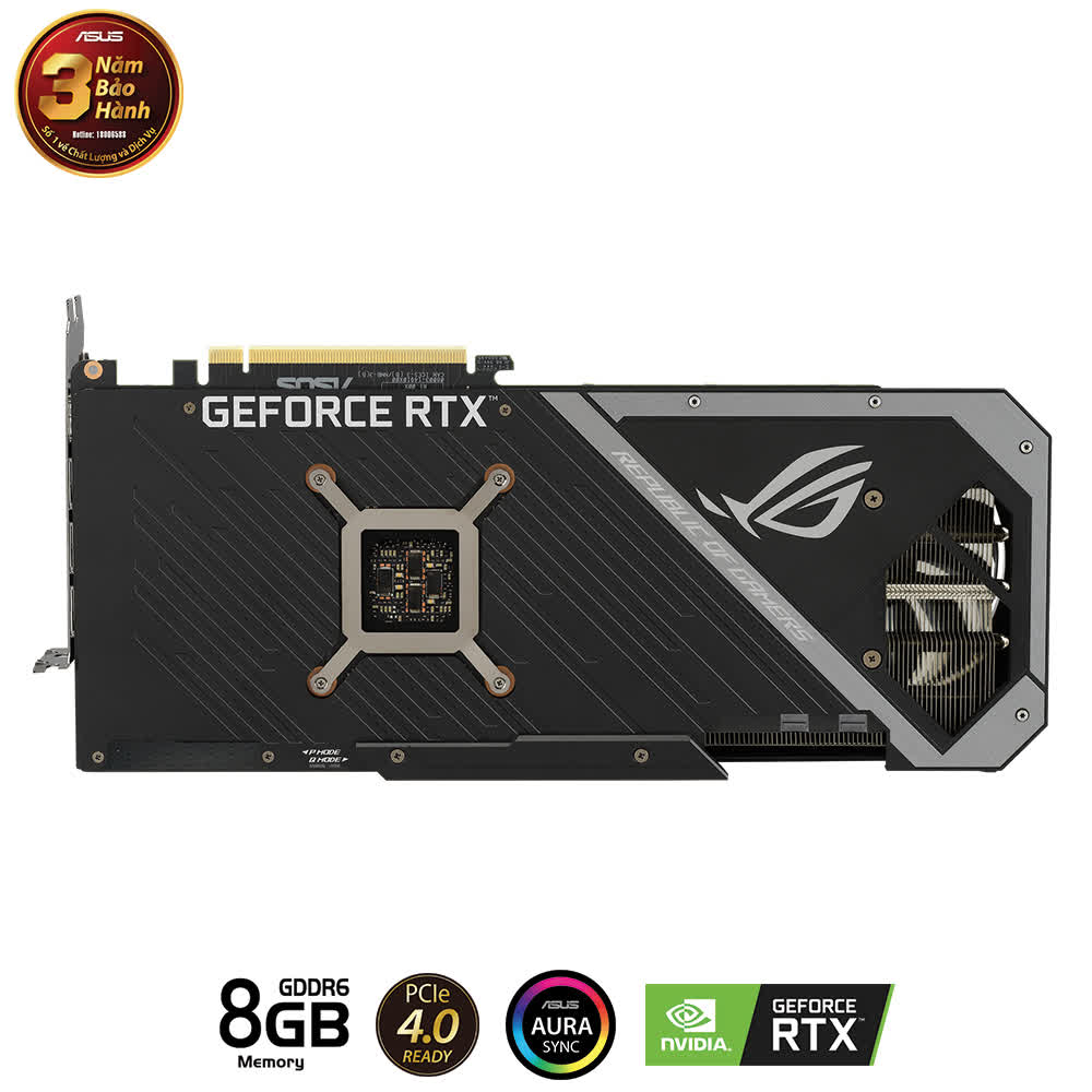 Card màn hình Asus ROG STRIX RTX 3060 Ti-8G-GAMING 