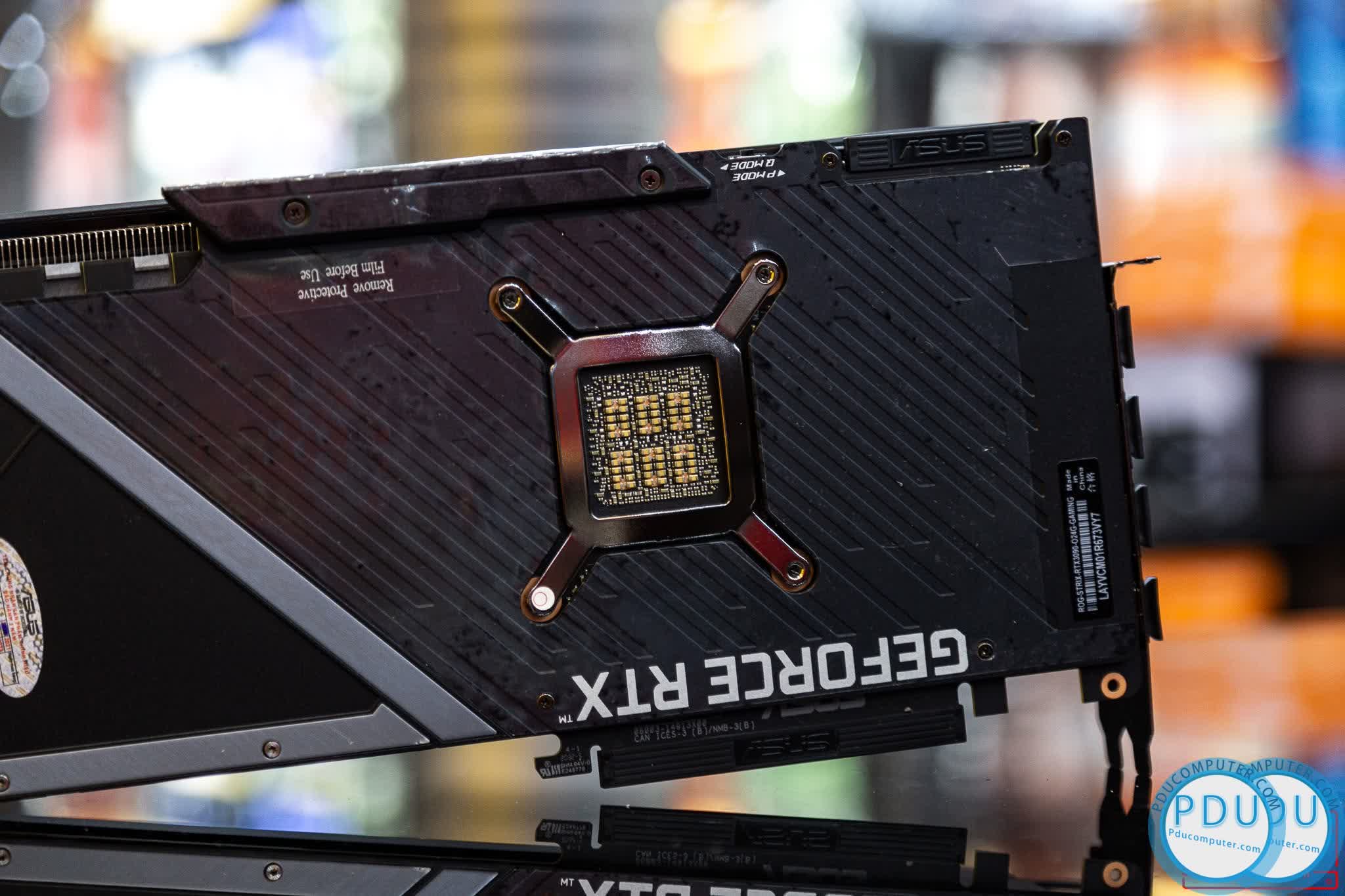 Card màn hình Asus ROG STRIX RTX3090-O24G-GAMING (24GB GDD6X, 384-bit, HDMI +DP, 3x8-pin)