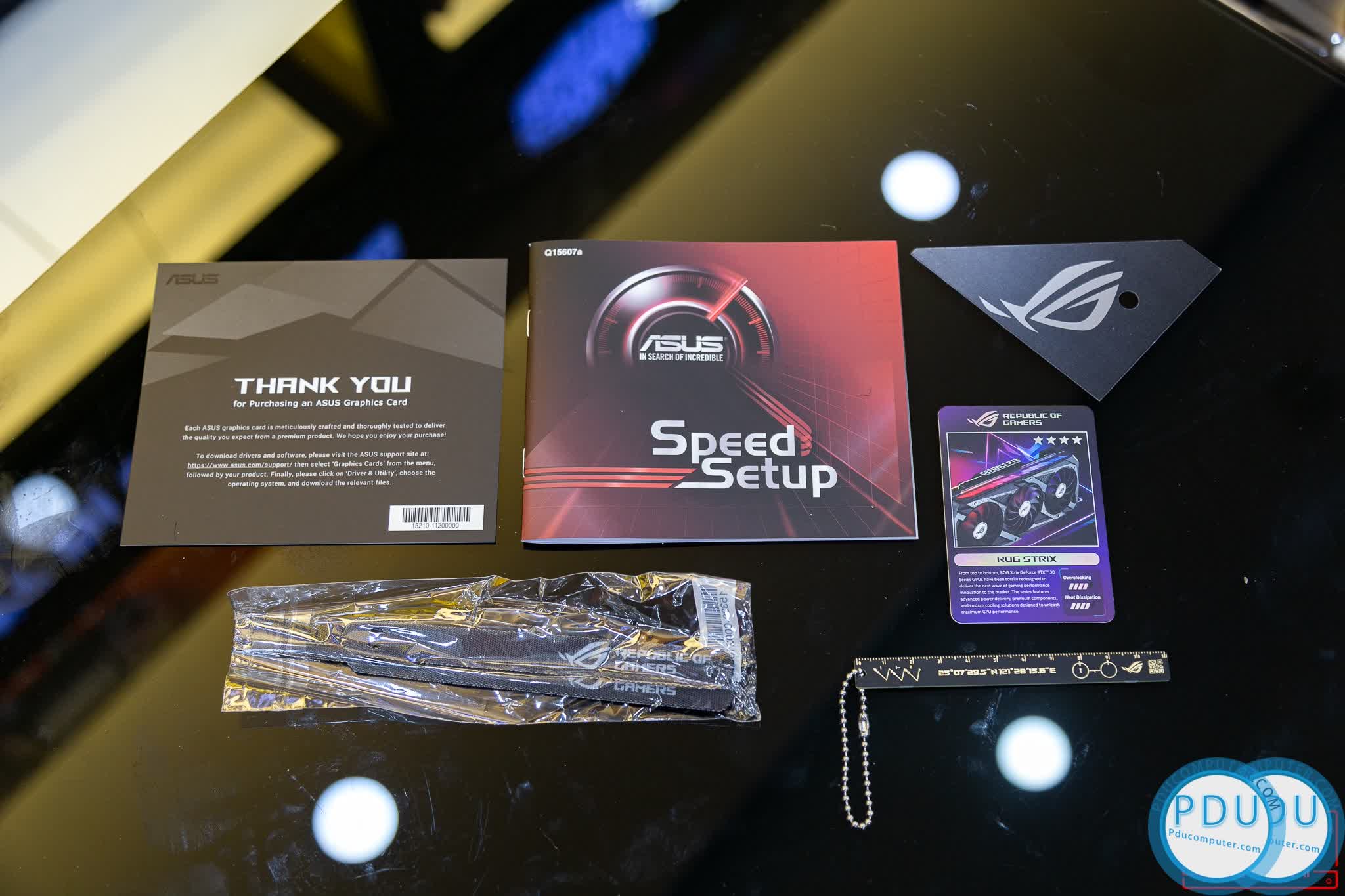 Card màn hình Asus ROG STRIX RTX3090-O24G-GAMING (24GB GDD6X, 384-bit, HDMI +DP, 3x8-pin)