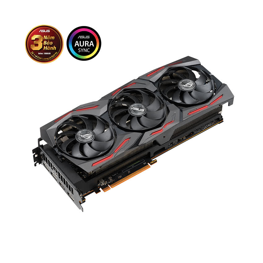 Card màn hình Asus ROG STRIX RX 5600 XT - T6G GAMING (6GB GDDR6, 192-bit, HDMI+DP, 1x8-pin)