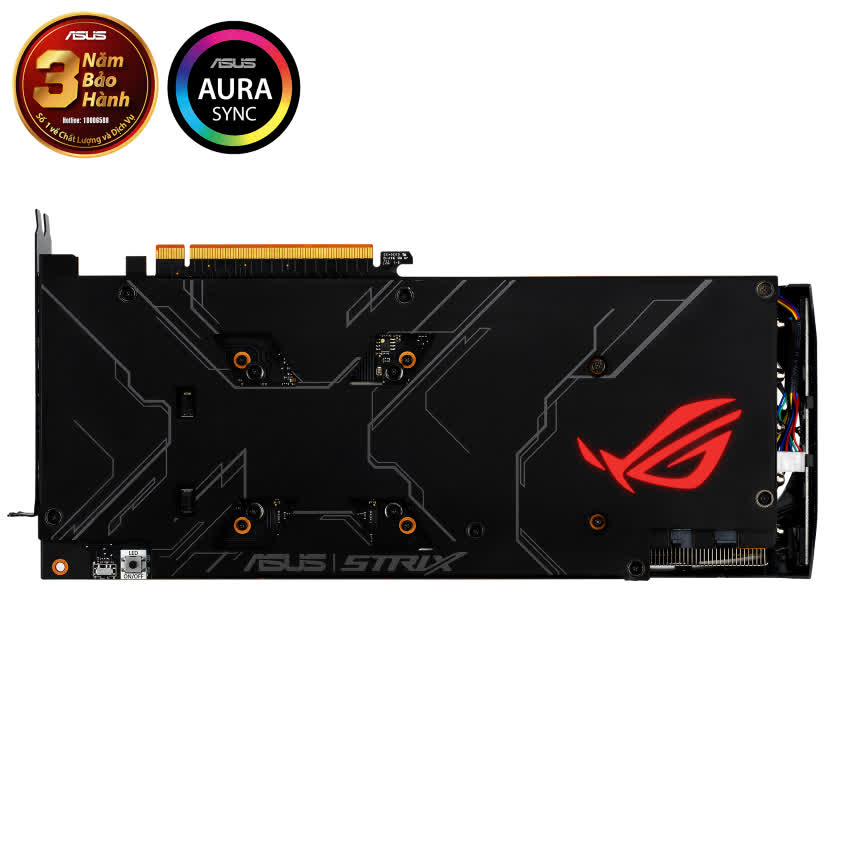 Card màn hình ASUS ROG STRIX RX 5700 XT-O8G GAMING (8GB GDDR6, 256-bit, HDMI+DP, 2x8-pin)