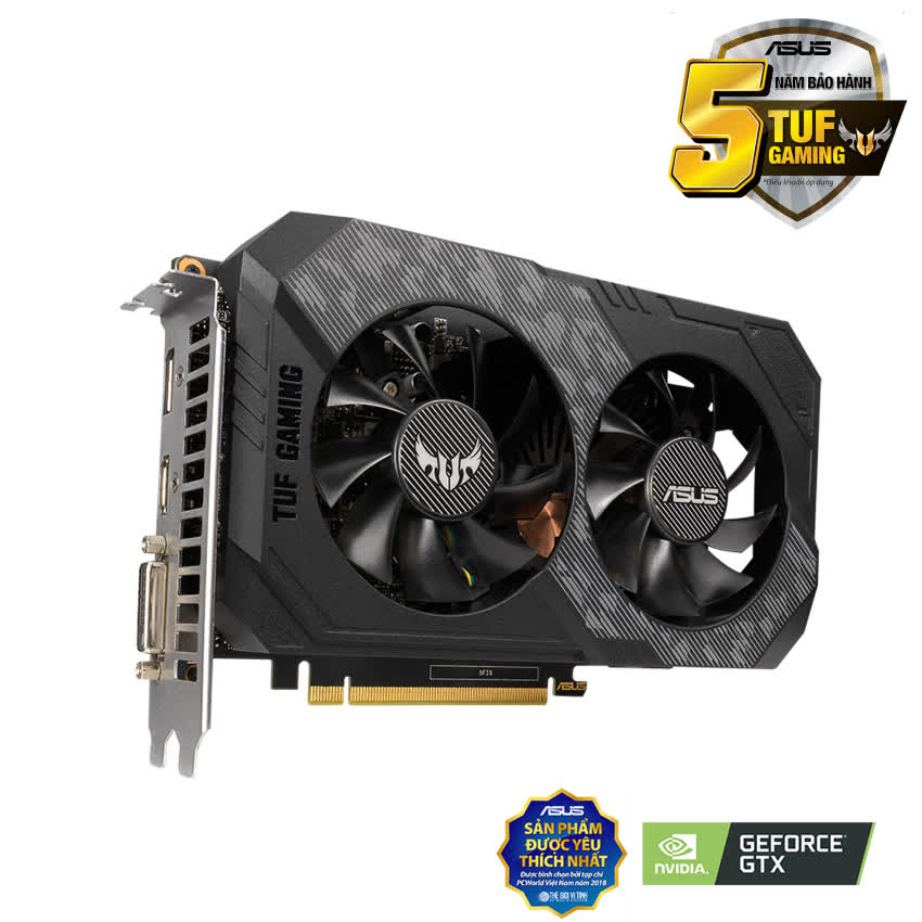 Card màn hình ASUS TUF GTX1660 - O6G GAMING