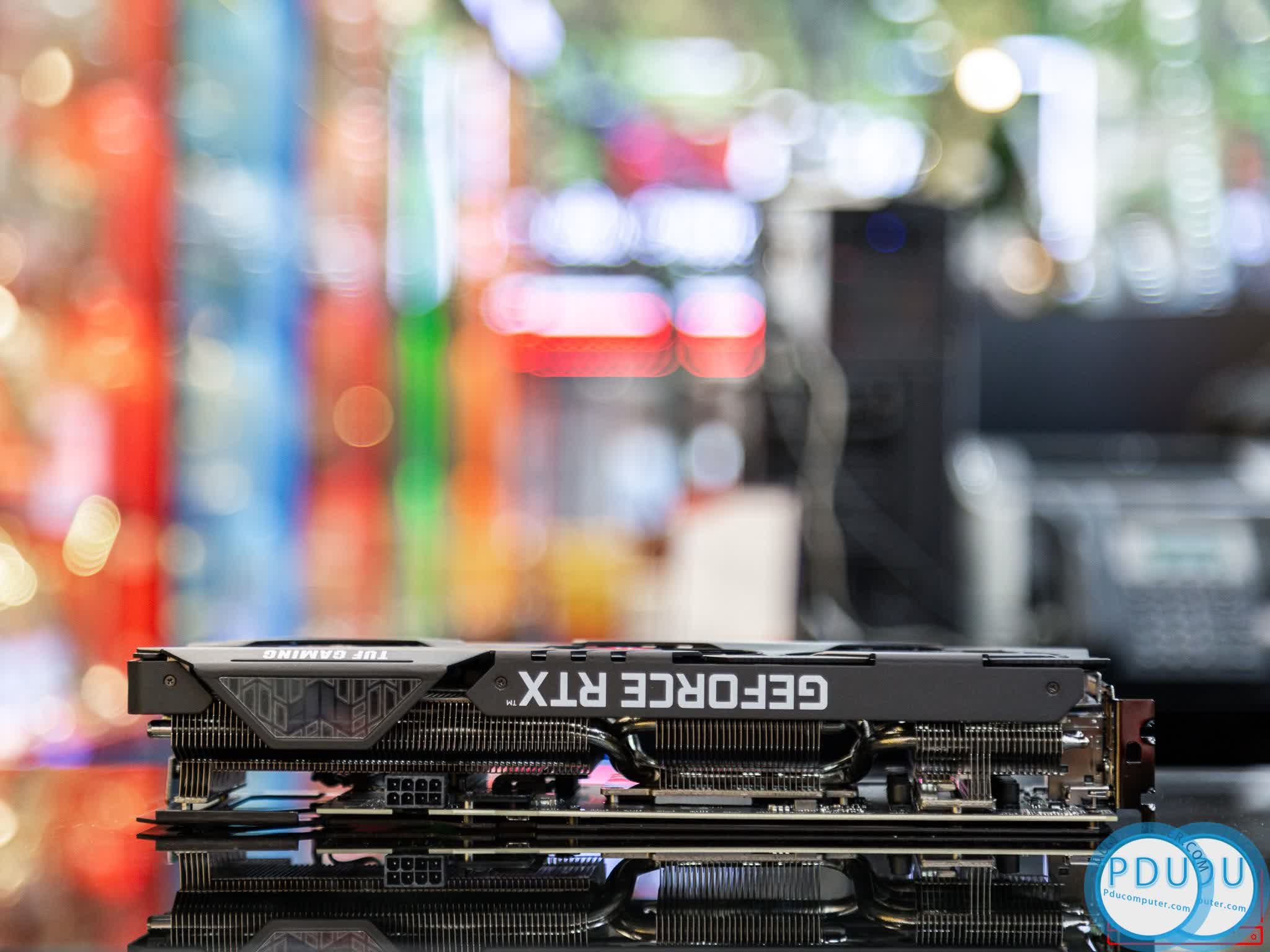 Card màn hình Asus TUF RTX 3060 Ti-O8G-GAMING 