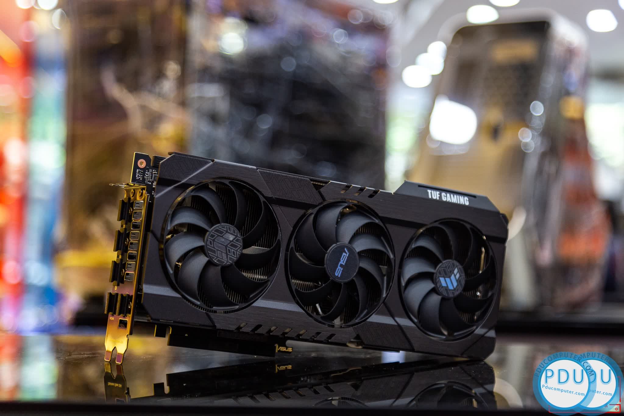 Card màn hình Asus TUF-RTX3070-8G-GAMING (8GB GDD6, 256-bit, HDMI +DP, 2x8-pin)