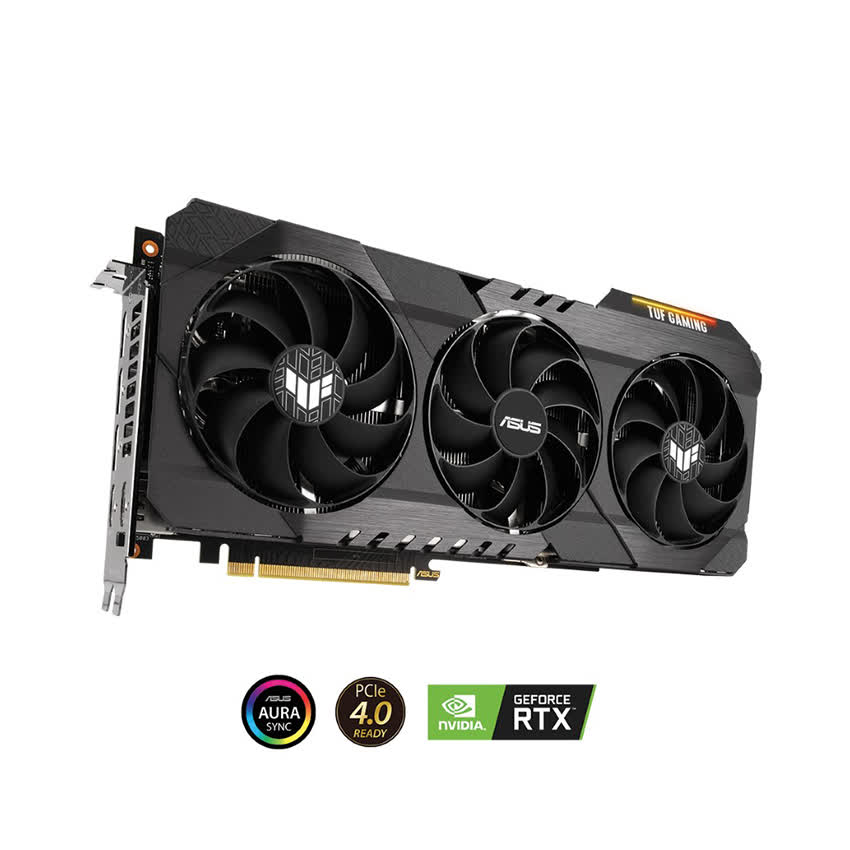Card màn hình Asus TUF-RTX3080-10G-GAMING (10GB GDDR6X, 320-bit, HDMI +DP, 2x8-pin)