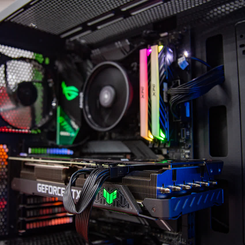 Card màn hình Asus TUF-RTX3080-10G-GAMING (10GB GDDR6X, 320-bit, HDMI +DP, 2x8-pin)