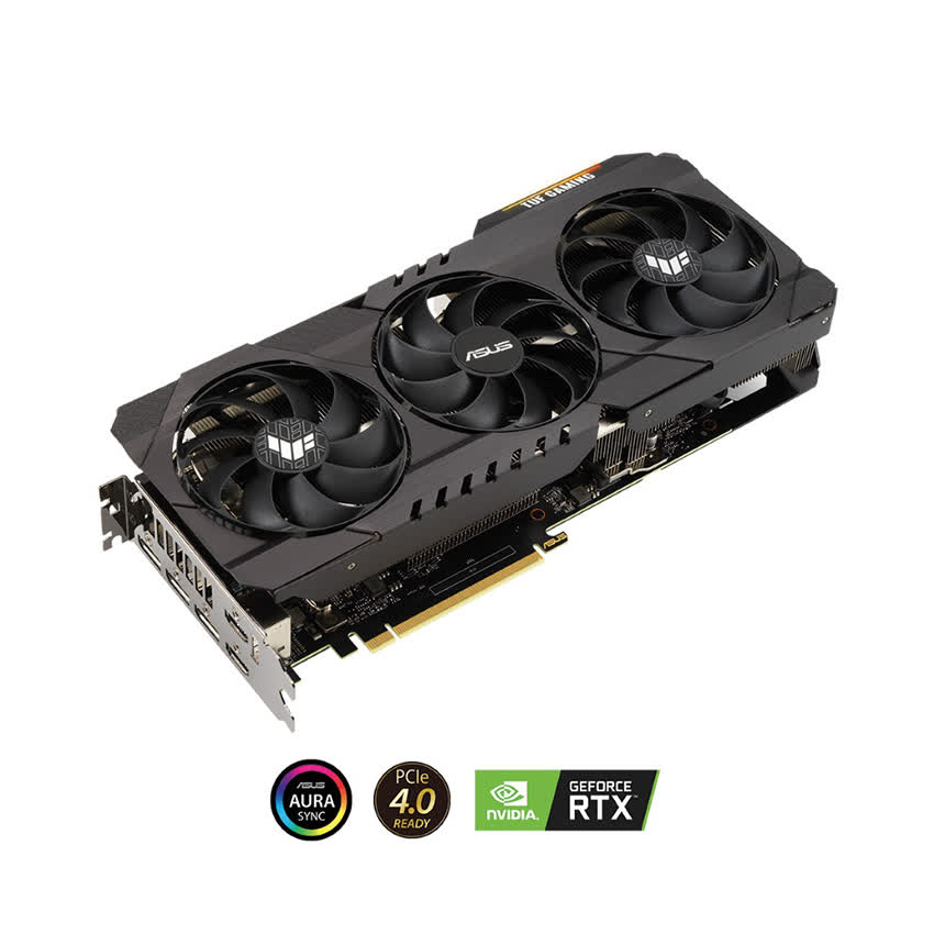 Card màn hình Asus TUF-RTX3080-10G-GAMING (10GB GDDR6X, 320-bit, HDMI +DP, 2x8-pin)