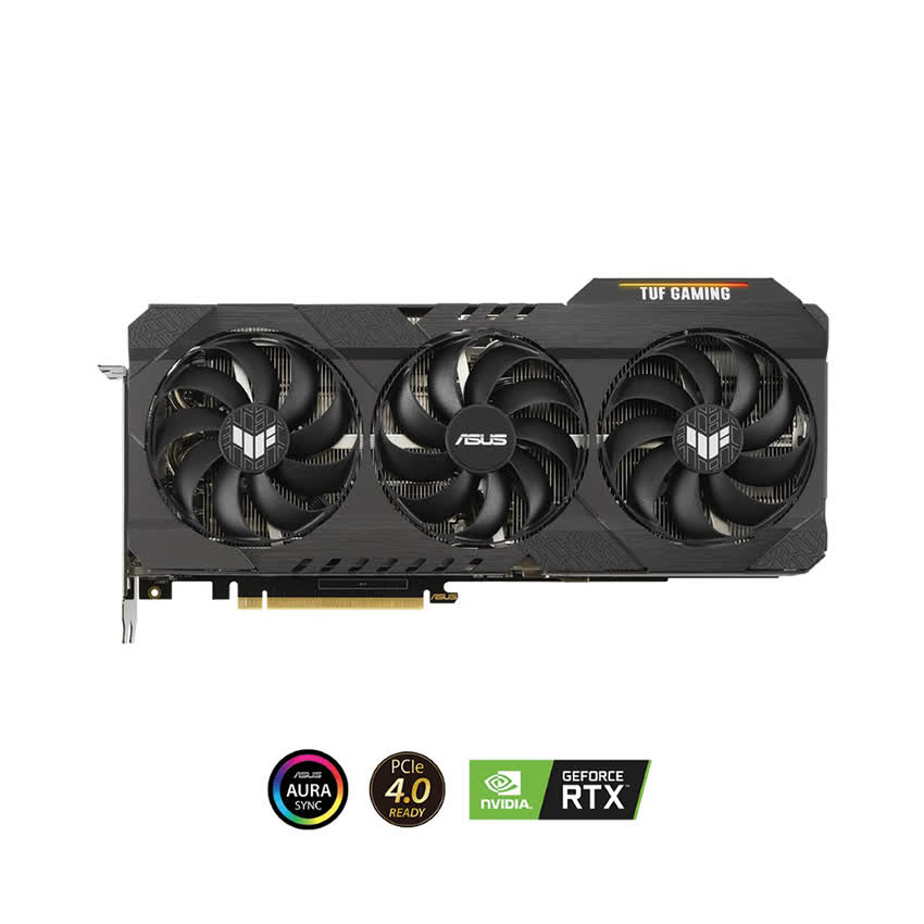 Card màn hình Asus TUF-RTX3080-10G-GAMING (10GB GDDR6X, 320-bit, HDMI +DP, 2x8-pin)